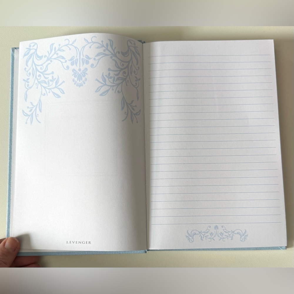 Levenger Gilded Filigree Journal |Hardcover Notebook - Picture 5 of 7